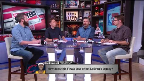 Watch the starters weekdays on nbatv and get more of the guys on. NBA Daily Show: June17th - The Starters - YouTube