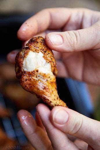 They are also perfect for serving a crowd. These air fryer chicken wings are extra crispy on the ...