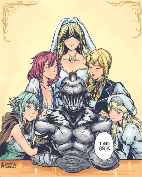 I mean, goblins are nothing if not admirers of the female figure. Goblin Slayer by slein1525 on DeviantArt