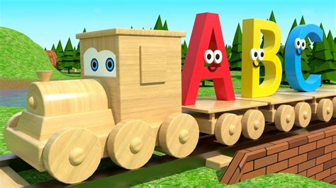 On va d'abord prononcer l'alphabet, répétez après moi. Learn Alphabet with Wooden Train Jimmy - ABC Train - YouTube