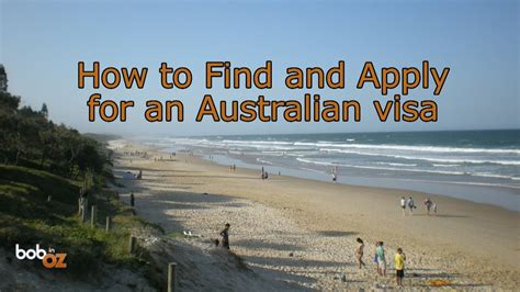 A visa which has been granted is not an absolute guarantee that the holder will be allowed to enter malaysia. How to apply for an Australian visa... - YouTube