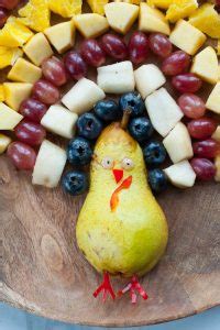 A collection of thanksgiving snacks and treats for kids can be found below. Turkey fruit platter - Thanksgiving appetizer for kids ...