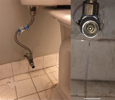 Once you've restored the flow, your issue should be water under the bridge. Changing a toilet - How Do I shut this water off ...