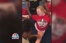 cheerleaders splits forced do
