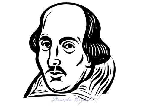 He is often called england's national poet and the bard of avon (or simply the bard). William Shakespeare Drawing at GetDrawings | Free download