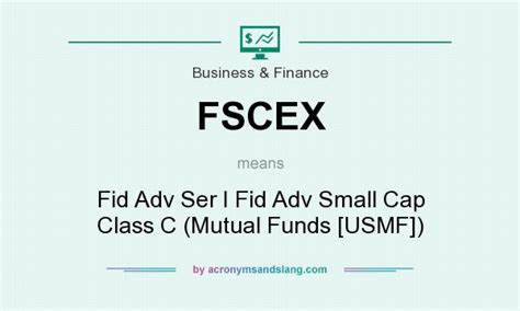 The large caps are the blue chips of each sector or industry, whereas. What does FSCEX mean? - Definition of FSCEX - FSCEX stands ...