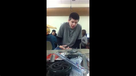 Redhead boy jerk off at webcam. CRHS jacking off in class #1 - YouTube