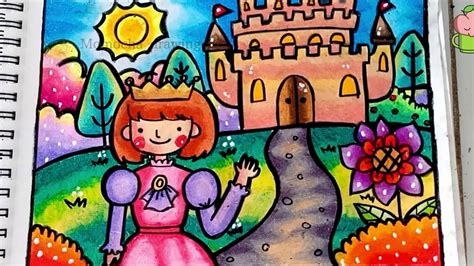 Adapun salah satu sketsa gambar kartun yang bisa anda pilih ialah frozen. Putri Raja dan Istana - Belajar cara menggambar dan ...