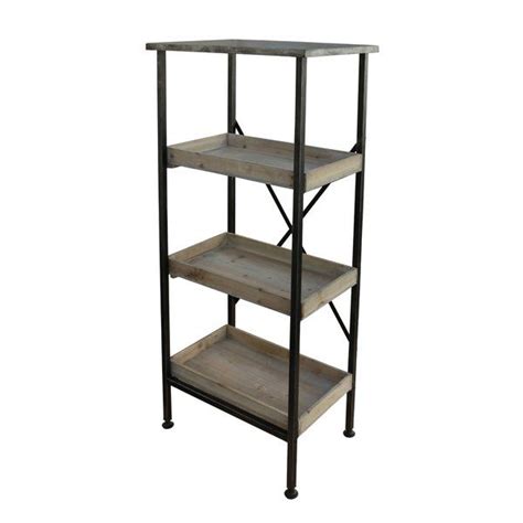 An étagère or shelf is a french set of hanging or standing open shelves for the display of collections of objects or ornaments. Metal Etagere Bookcase & Reviews | Birch Lane | Etagere ...