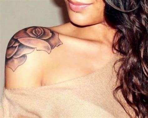 35 gorgeous rose tattoo ideas for women the trend spotter. 83 Wonderful Shoulder Tattoos For Women