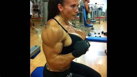 You'll need to set your targets before you get going. female bodybuilding, trained for so many years - YouTube
