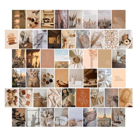 Plaster statue aesthetics portrait poster wall art nordic home decor for living room bedroom wooden framed canvas painting gifts. 50Pcs Posters Wall Collage Kit 4x6" Aesthetic Pictures Home Bedroom Wall Art Decoration Teen ...