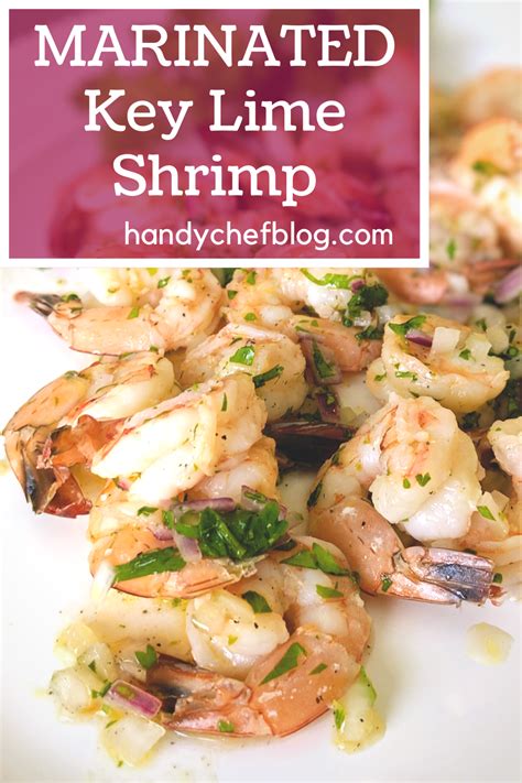 Season the shrimp with 3/4 tsp. Marinated Key Lime Shrimp - | Recipe | Appetizer recipes ...