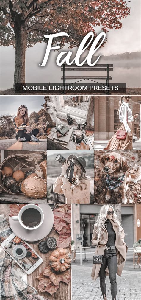Welcome to lookfilter pro presets 2.0! 15 Mobile Presets FALL in 2021 | Lightroom filters ...
