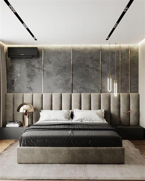 50 shades of grey bedroom. Bedroom "50 shades of gray" on Behance