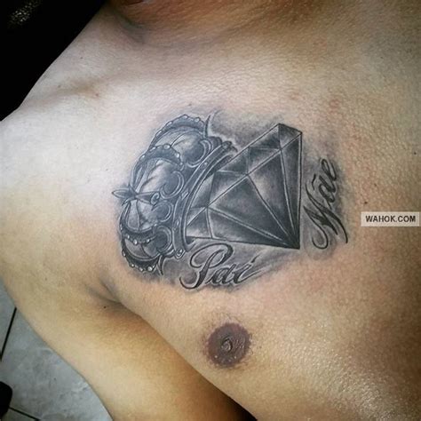 Cara menggambar menara eiffel wikihow via id.wikihow.com. Tato Simple Keren Di Dada - Silvy Gambar