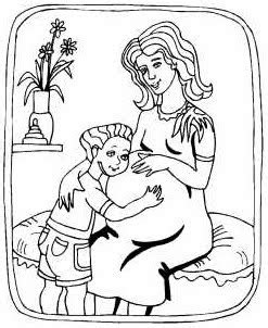 Pregnant woman standing coloring page is one of the coloring pages listed in the pregnancy and. Pro Life Printables and Activities for Kids