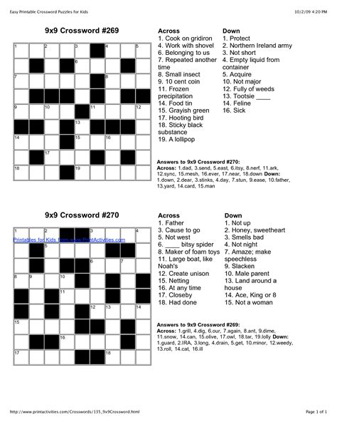 Create your own custom crossword puzzle printables with this crossword puzzle generator. Printable Aarp Crossword Puzzles | Printable Crossword Puzzles