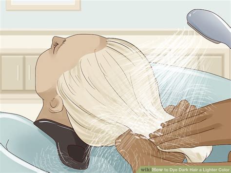 Henna, peroxide, and baking soda will make your hair lighter but won't leave it dry. How to Dye Dark Hair a Lighter Color (with Pictures) - wikiHow