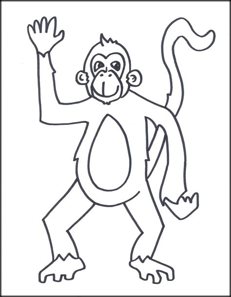 Get hold of these colouring sheets that are full of monkey pictures and offer them to your kid. Sock Monkey Coloring Page | Hakume Colors