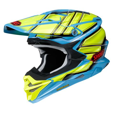 The world's most evolved motocross helmet has evolved. SHOEI VFX-EVO GLAIVE TC2 MX MOTOCROSS ENDURO MOTORCYCLE ...