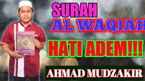 Kata kata menyentuh hati bijak dan penuh makna. SURAH AL WAQIAH MERDU DAN MENYENTUH HATI - YouTube