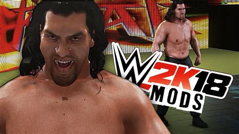 Featuring cover superstar seth rollins, wwe 2k18 promises to bring you closer to the ring than ever. WWE 2K18 PC MODS - O GRANDE KHALI! - YouTube