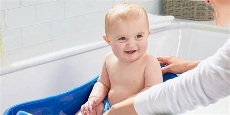 For now, you will want to have mild soap, a washcloth, and a plastic cup on hand. Tips For Parenting During The Coronavirus - Baby Bath Moments