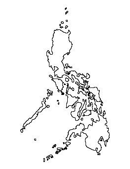 Many color schemes to choose from. Philippines Pattern (With images) | Map outline ...