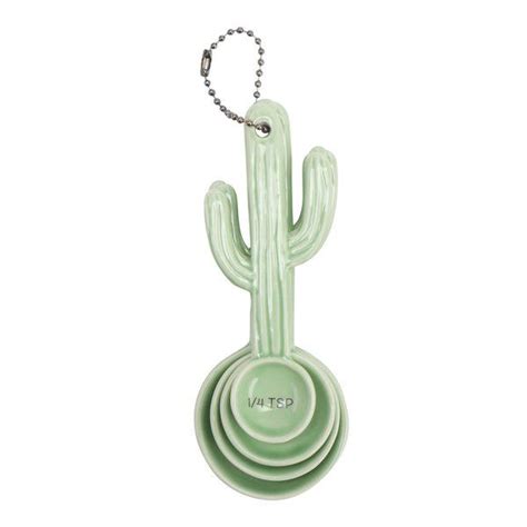 Rsvp stainless steel odd size measuring spoons set of 5. You'll love the Cactus Detachable 4-Piece Measuring Spoon ...