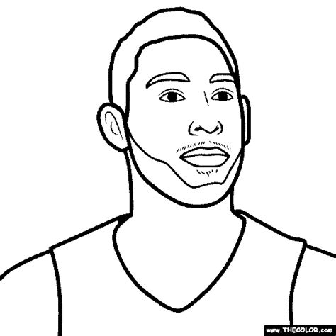 Jump to navigation jump to search. Ben Simmons Coloring Page