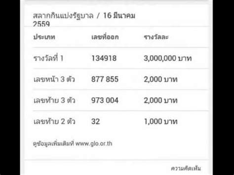 รวมสถิติหวยออกวันที่ 16 กันยายน ย้อนหลัง 29 ปี. ตรวจหวย 16/3/59 ตรวจสลากกินแบ่งรัฐบาล วันที่ 16 มีนาคม ...