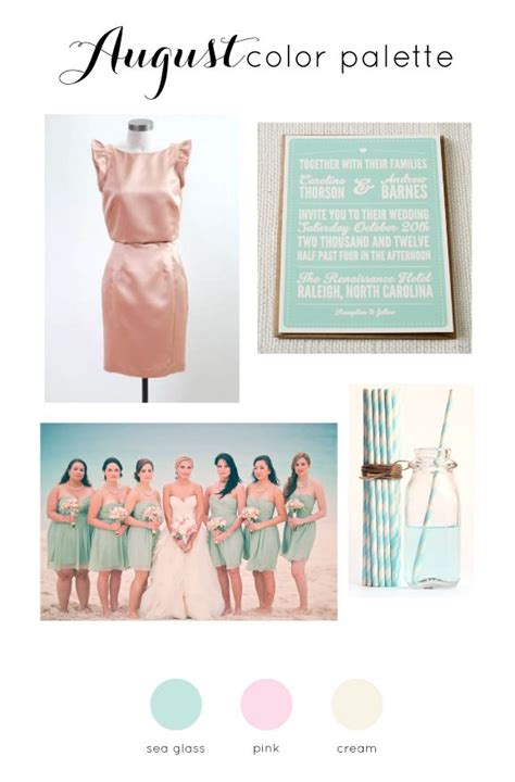 See more ideas about wedding, august wedding colors, wedding colors. August Wedding Color Palette...switch the pink for another ...