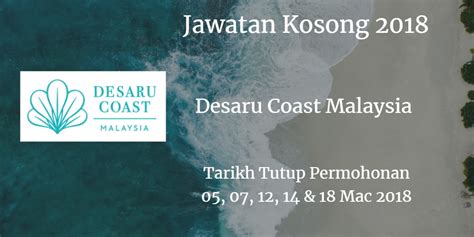 Jawatan kosong pegawai imigresen 2018. Jawatan Kosong DESARU COAST MALAYSIA 05, 07, 12, 14 & 18 ...