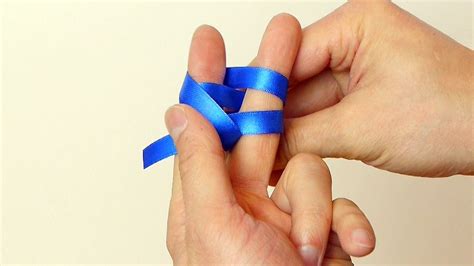 So it's mother's day weekend, and every mother's day, i go with my mom and grandma to this race for the cure for breast i tried doing a big ribbon on my ring finger and then tried out smaller ones on the other fingers. Use Your Fingers or a Fork - How to Make a Mini Bow - YouTube