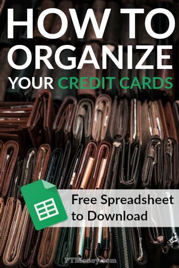 Learn ways organize your business cards so you can find them when needed. Organize Your Credit Cards With This Simple Tracking ...