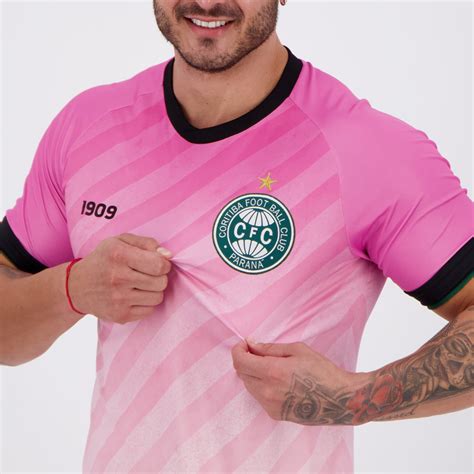 Tenho trabalhado muito para melhorar ainda mais meus números com a camisa do clube. Camisa 1909 Coritiba 2020 Outubro Rosa - FutFanatics