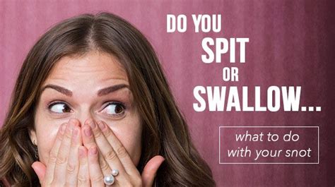 How do you handle negative numbers? Do You Spit or Swallow? (What to Do with Your Snot)