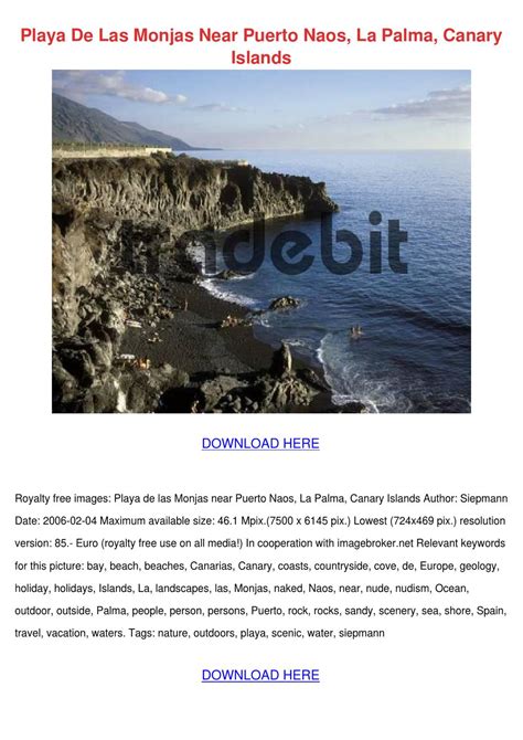 Book apartamentos playa delphin, puerto de naos on tripadvisor: Playa De Las Monjas Near Puerto Naos La Palma by AprilAlbers - Issuu