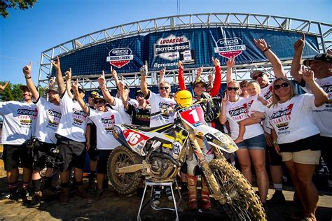 2019 budds creek pro national 125 all stars featuring focusx gear owner jonathan ecklund competing. Budds Creek National MX Results: Osborne Clinches 250cc ...