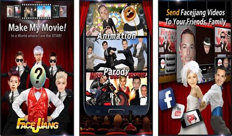 • editar videos con fotos y musica, hacer videos , es otra de las aplicaciones de la lista. Facejjang: app Android para crear divertidos vídeos con tu ...