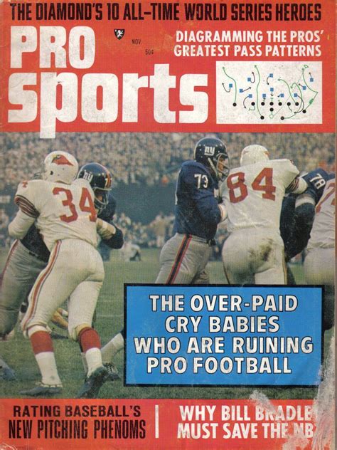 Latest football weekly news, comment and analysis from the guardian, the world's leading liberal voice. Details about 1967 (Nov.) Pro Sports Football magazine, St ...