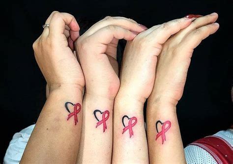 Black tribal brest cancer pink ribbon tattoos. 120 Amazing Cancer Tattoos Ideas for Men and Women (2020)