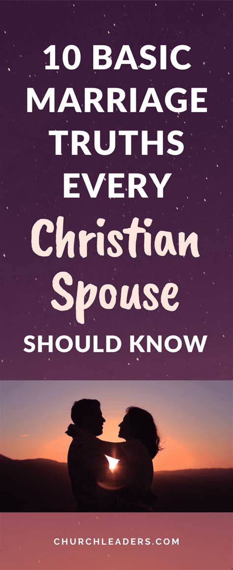 Surprisingly, you can be in a sexless marriage and still have sex. 10 Basic Marriage Truths Every Christian Spouse Should ...