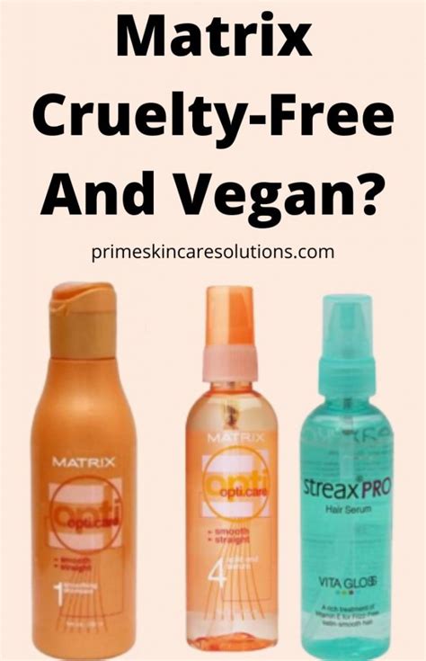 The issue of animal cruelty is one that motivates many people to drop animal products from their diets. Is Matrix Cruelty-Free and Vegan?