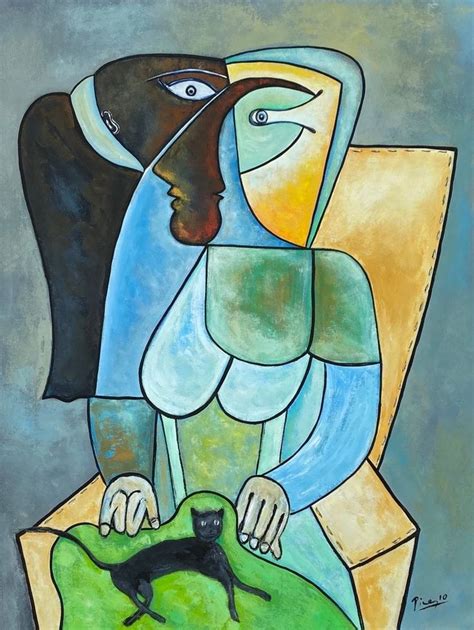 His father was a drawing teacher. Pablo Picasso (Gouache on paper) In the style of - Feb 20 ...