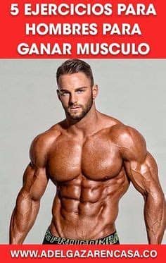 Cuando hablamos de ganar masa muscular siempre pensamos en el gimnasio, pero es verdad que no siempre tenemos tiempo para ir el gimnasio. 5 Ejercicios para hombres para ganar masa muscular ...