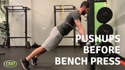 Maybe you would like to learn more about one of these? Pushups Before Bench Press - YouTube