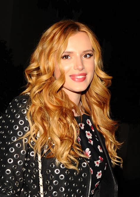 She has three siblings, remy thorne, dani thorne and kaili thorne, all of whom have also acted. BELLA THORNE Night Out in West Hollywood 02/03/2016 - HawtCelebs
