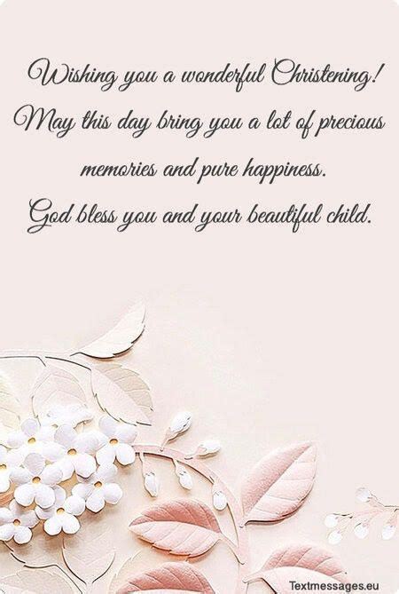 So when reaching out make your words heartfelt and sincere. What To Write In A Christening Card - Top 30 Christening Messages | Christening cards